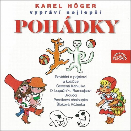 Karel Höger vypráví nejlepší pohádky - Audiokniha na CD - Main image