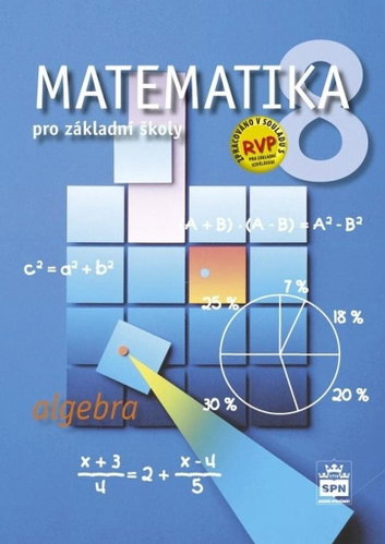 Matematika 8 pro základní školy Algebra - Kniha - Main image