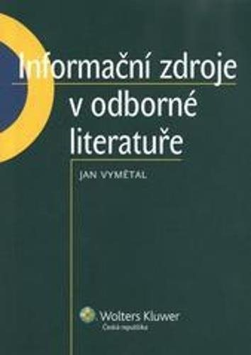 Informační zdroje v odborné literatuře - Kniha - Main image