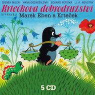 Krtečkova dobrodružství: Komplet 5 CD - Audiokniha na CD