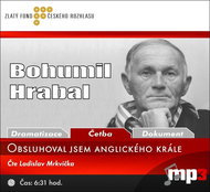 Obsluhoval jsem anglického krále: CD mp3 - Audiokniha na CD