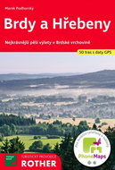 Brdy a Hřebeny 50 tras s daty GPS: Nejkrásnější pěší výlety v Brdské vrchovině - Kniha
