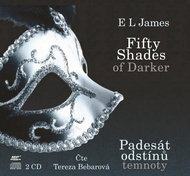 Fifty Shades of Darker: Čte Tereza Bebarová, 2 CD - Audiokniha na CD