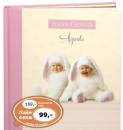 Diary Anne Geddes: pink with rabbit motif - Planner