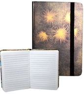EDEN Notebook with rubber band Sparklers 9,5 × 14 cm - Journal