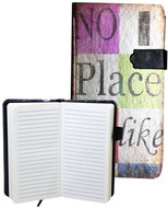 EDEN Notebook with magnetic clip Inscriptions 8,5 × 16 cm - Journal