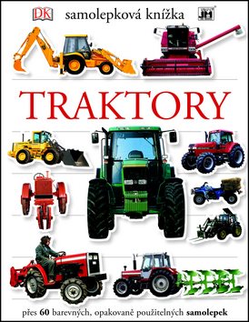 Samolepková knížka Traktory - Kniha - Main image