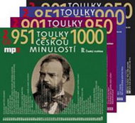 Toulky českou minulostí 801-1000 komplet: 4x 2CD mp3 - Audiokniha na CD