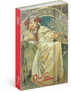 Notes Alfons Mucha Princezna linkovaný - Diář