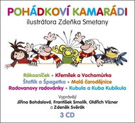 Pohádkoví kamarádi: ilustrátora Zdeňka Smetany, 3 CD - Audiokniha na CD