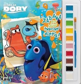 Coloring book with water colours Finding Dory: fun for every creative child! - Colouring Book - Main image