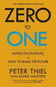 Kniha Zero to One: Notes on Start Ups, or How to Build the Future - Kniha