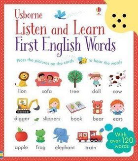 Listen and Learn First English Words: With over 120 words - Kniha - Hlavní obrázek