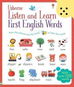 Listen and Learn First English Words: With over 120 words - Kniha