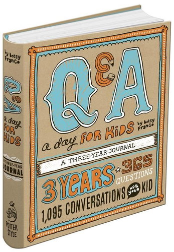 Q & A for Kids: A Three Year Journal - Kniha - Main image