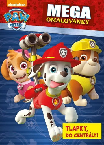 Tlapková patrola Megaomalovánky: Tlapky, do centrály! - Omalovánky - Main image