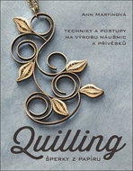 Quilling, šperky z papíru - Kniha