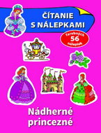 Čítanie s nálepkami: Nádherné princezné - Kniha