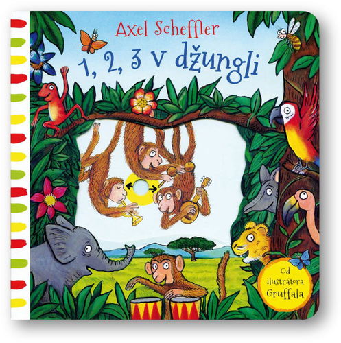 1, 2, 3 v džungli - Kniha - Hlavní obrázek