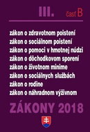 Zákony 2018 III. časť B - Kniha
