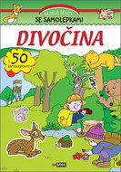 Divočina s 50 samolepkami - Kniha