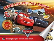 Bav se a nalepuj zas a znovu Auta 3 - Kniha