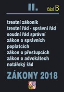 Zákony 2018 II. část B - Kniha