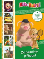 Máša a medvěd Zapeklitý případ: Skvělý příběh + samolepky - Kniha