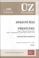 ÚZ 1262 Správní řád, Soudní řád správní, Přestupky: podle stavu k 12. 3. 2018 - Kniha