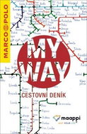 My Way Cestovní deník vzor maappi - Kniha