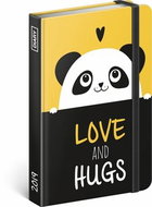 Týdenní diář Panda 2019 - Kniha