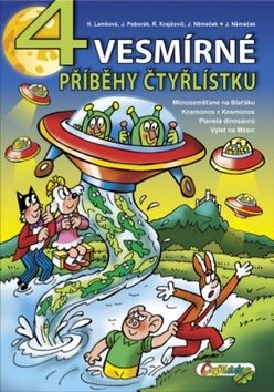 4 vesmírné příběhy Čtyřlístku - Kniha - Hlavní obrázek