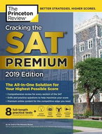 Cracking the SAT Premium Edition with 8 Practice Tests, 2019 - Kniha