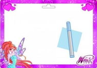 Erasable table Winx Club magic - Drawing Pad