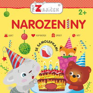 Malý zajíček Narozeniny: Se samolepkami - Kniha