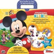 Zábavný kufřík Mickeyho klubík - Kniha