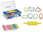 Modelling set: modelling clay, 7 shapes, roller - Modelling Clay