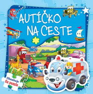 Autíčko na ceste: Obsahuje 6x puzzle - Kniha