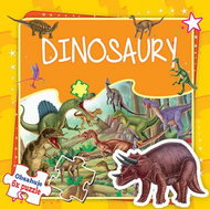 Dinosaury: Obsahuje 6x puzzle - Kniha