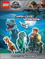 Jurský svet sa zbláznil!: Aktivity s nálepkami - Kniha