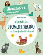 Moja prvá kniha o domácich zvieratách: Montessori: Svet úspechov - Kniha