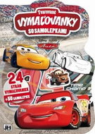 Shaped colouring book with stickers Cars - Colouring Book