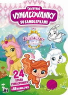 Shaped colouring book with stickers Palace animals - Colouring Book