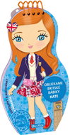 We dress British dolls KATE - Colouring Book