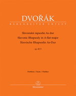 Slovanská rapsodie As dur op. 45/3: partitura - Kniha