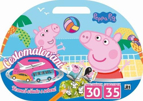 Cestomalování Prasátko Peppa - Kniha - Hlavní obrázek
