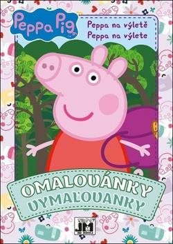 Coloring page A5 Peppa on a trip - Colouring Book - Main image