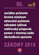 Zákony 2019 III. časť B - Kniha