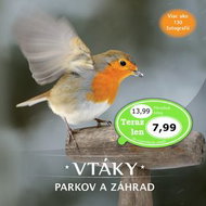 Vtáky parkov a záhrad: Viac ako 130 fotografií - Kniha