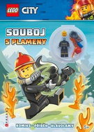LEGO CITY Souboj s plameny: Komiks, příběh, hlavolamy, obsahuje minifigurku - Kniha